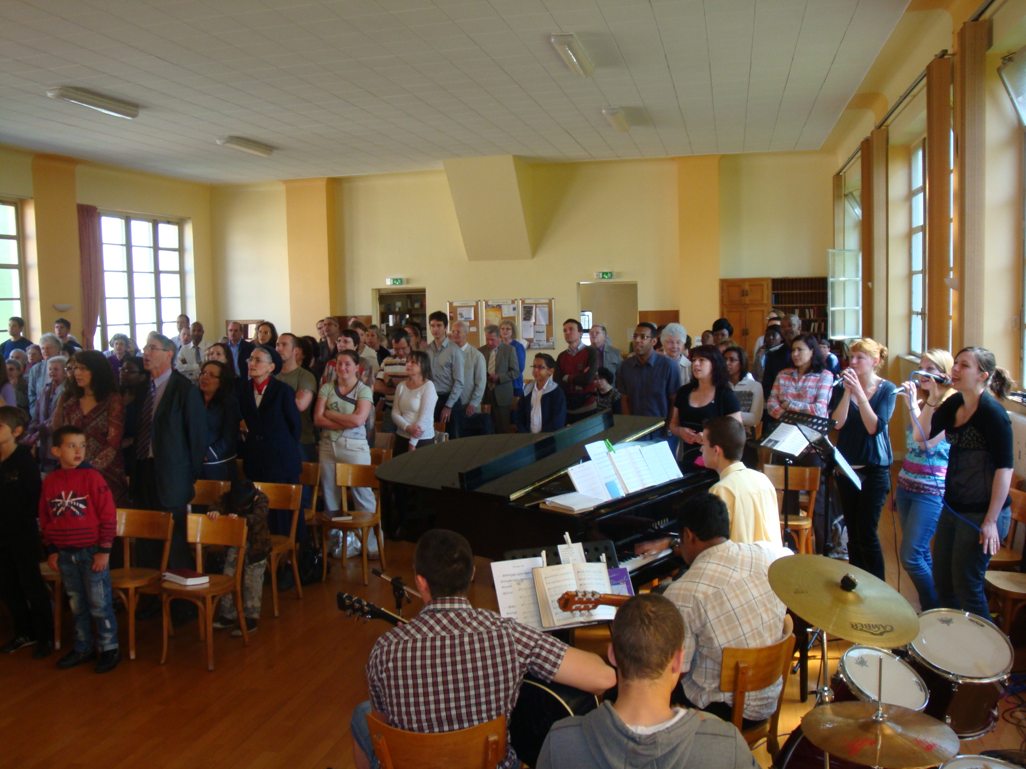 Doorsnee Belgische evangelische kerk