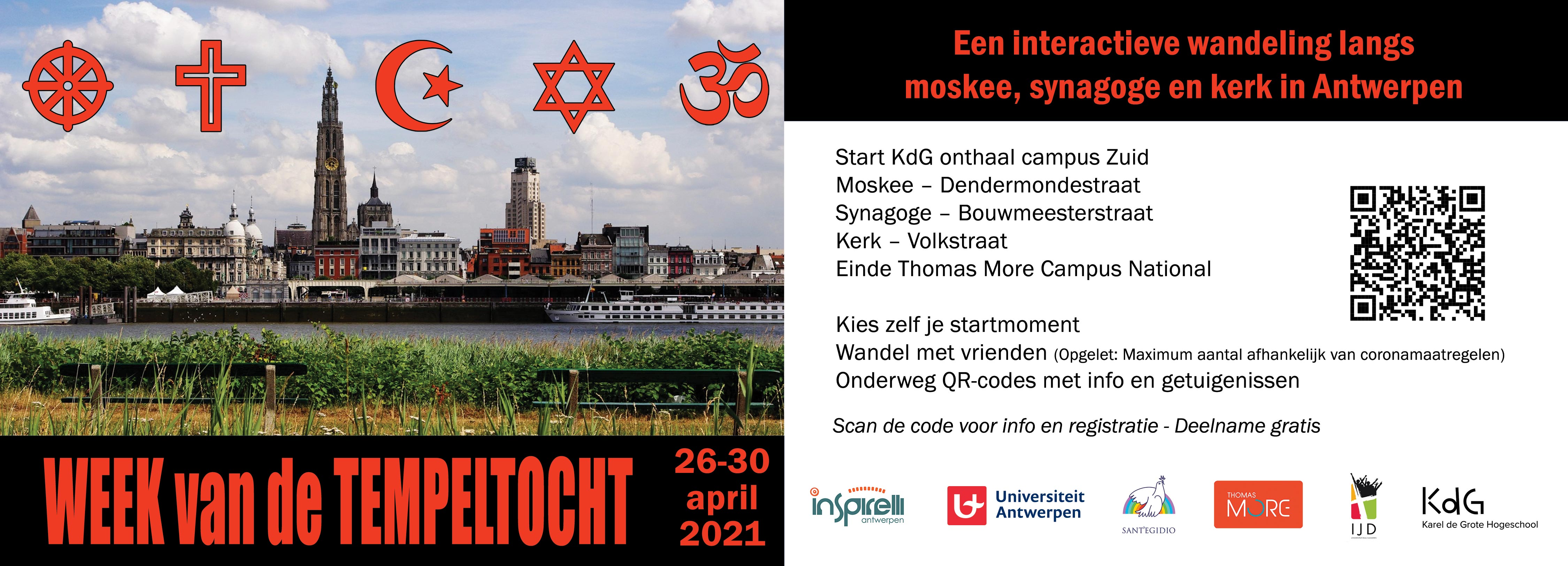 Flyer week van de tempeltocht