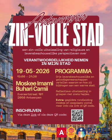 Uitnodiging Antwerpen Zinvolle Stad