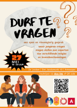 Uitnodiging Durf Te Vragen